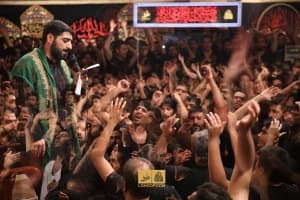 چشم خودرا باز کرده‌ام ابتدا گفتم حسین